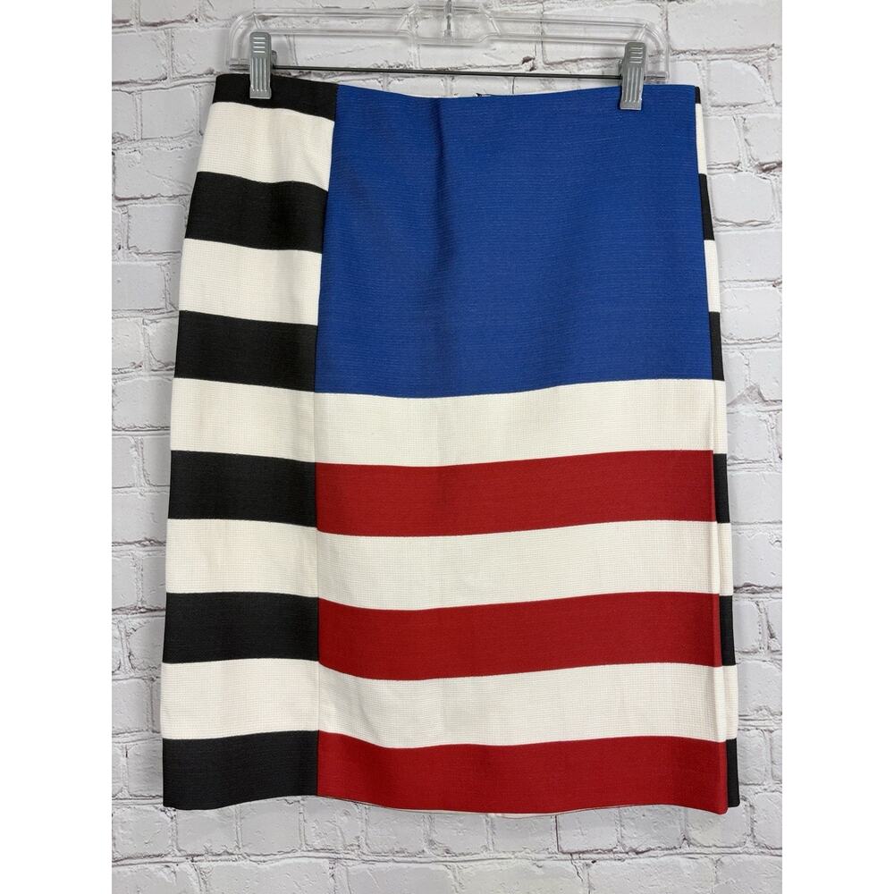 Acne Studios Layla Skirt 34 USA America Flag Zip Side Tuck Republican Democrat